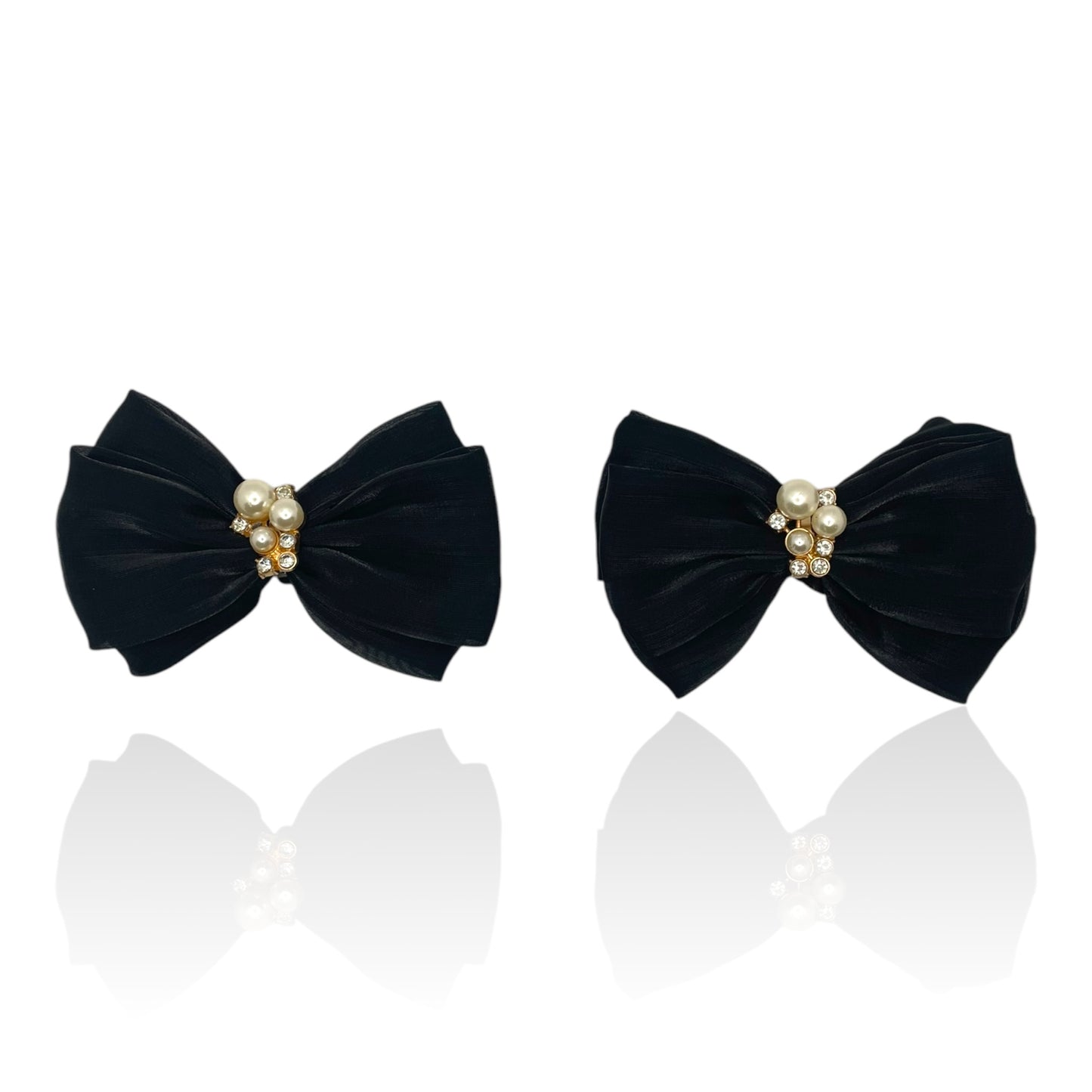 Sophisticated Charm Black Bow