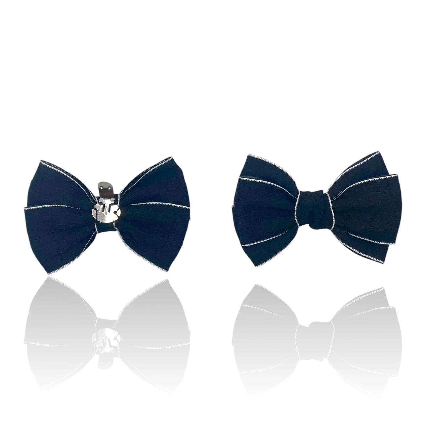 Sharp Edge Black Bows