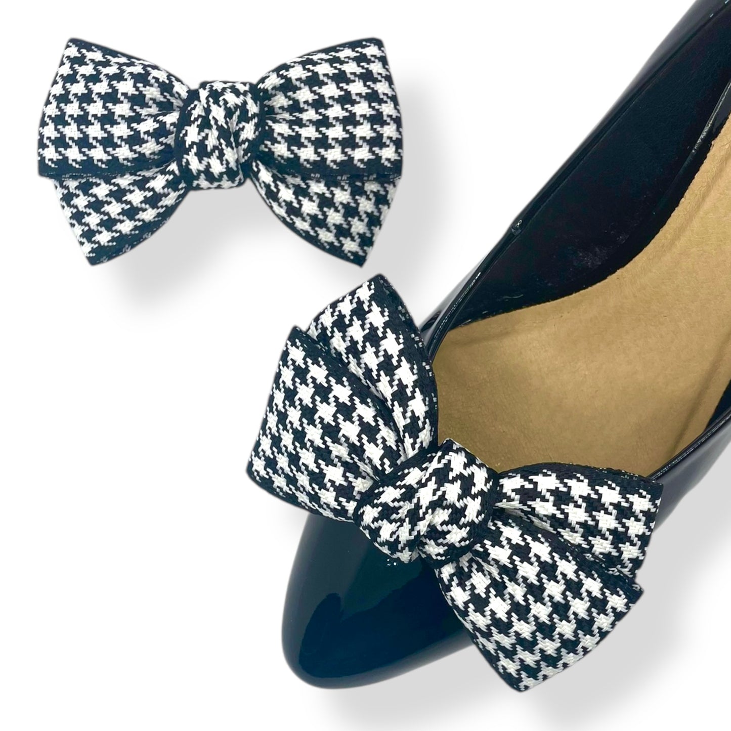 Houndstooth Chic Bows