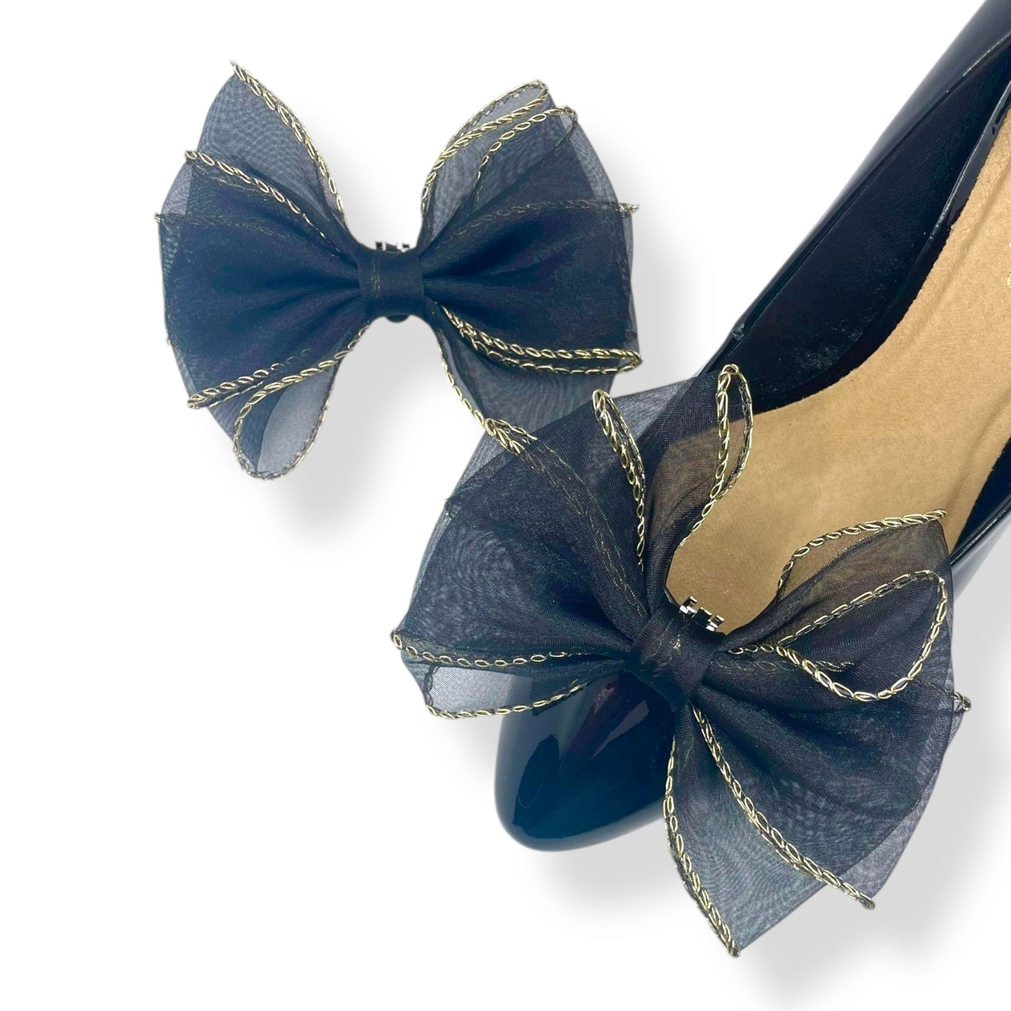 Golden Hour Black Bows