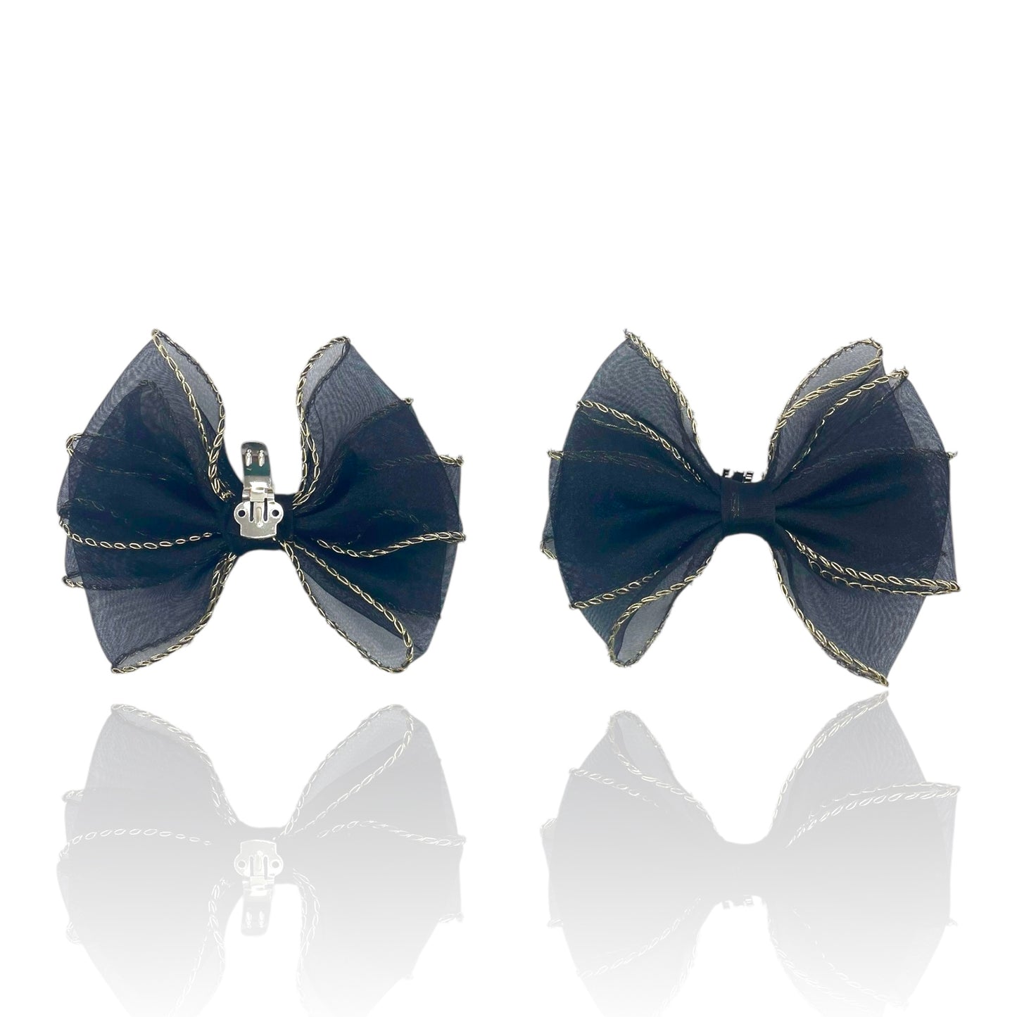 Golden Hour Black Bows