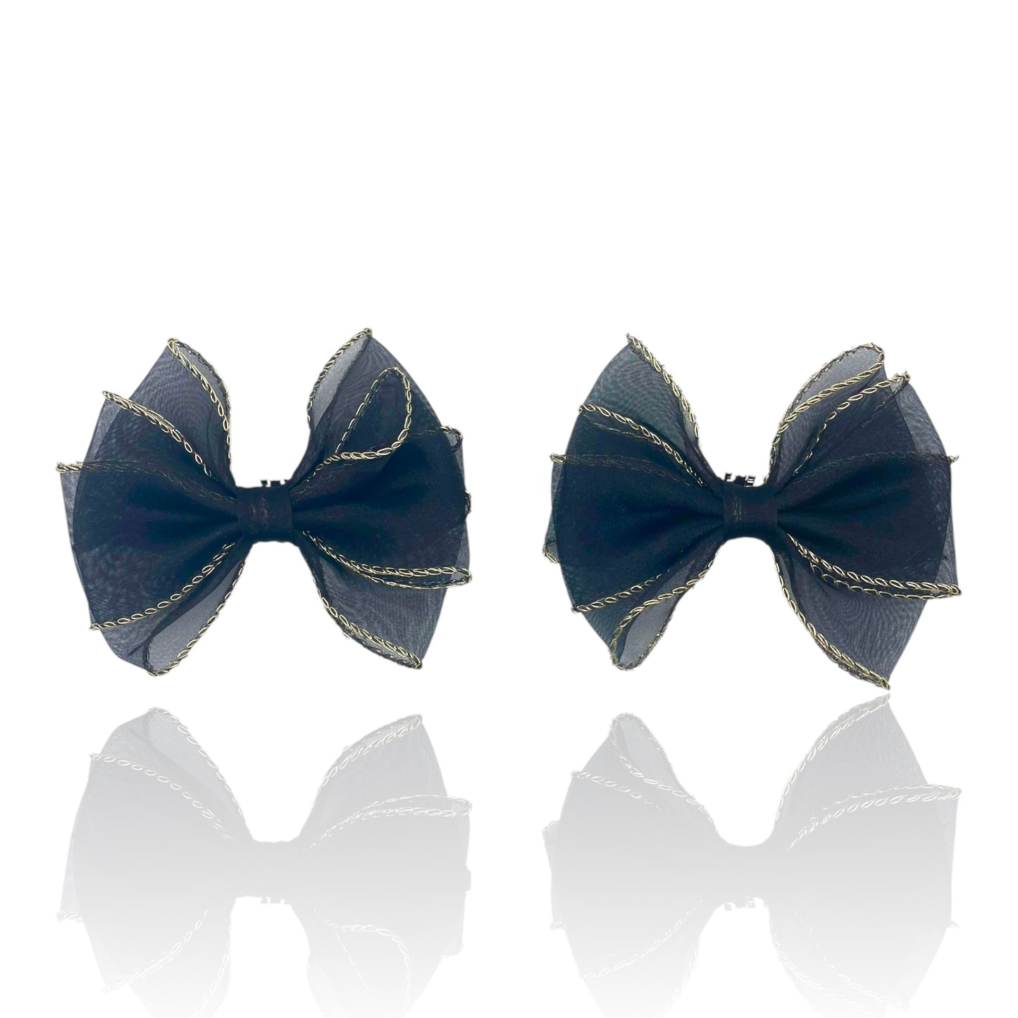Golden Hour Black Bows