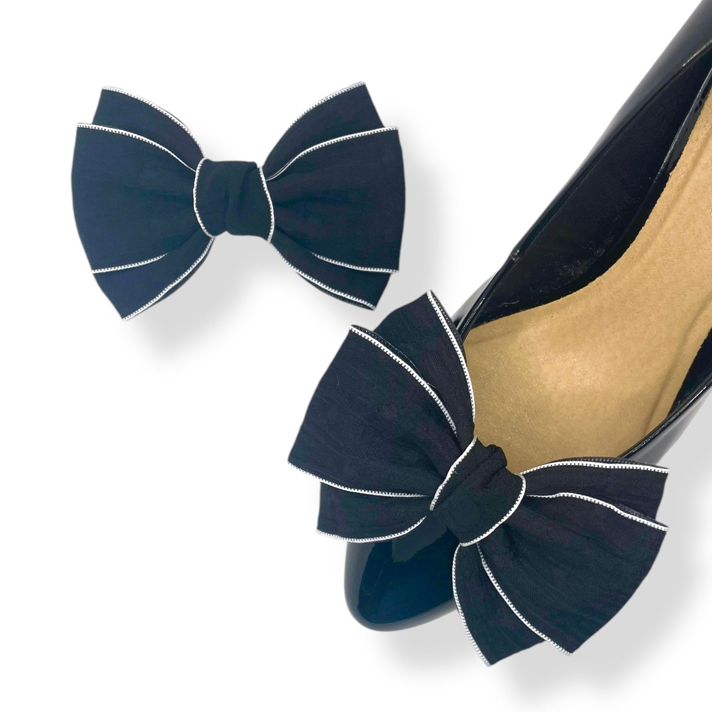 Sharp Edge Black Bows