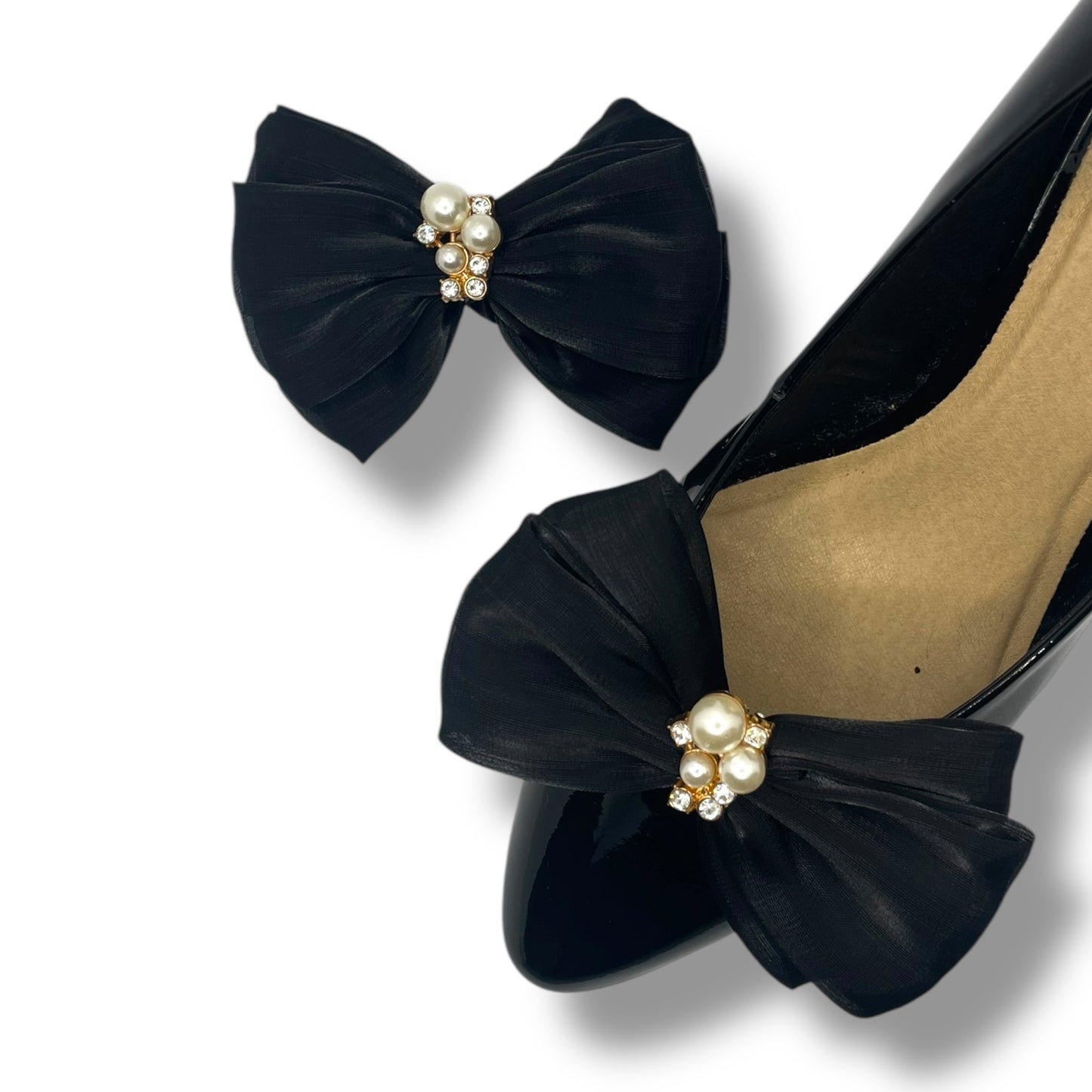 Sophisticated Charm Black Bow
