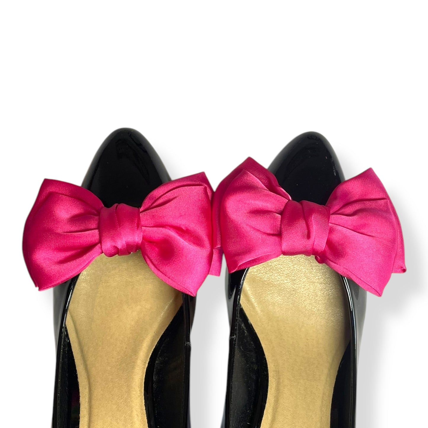 Hot Pink Satin Bows