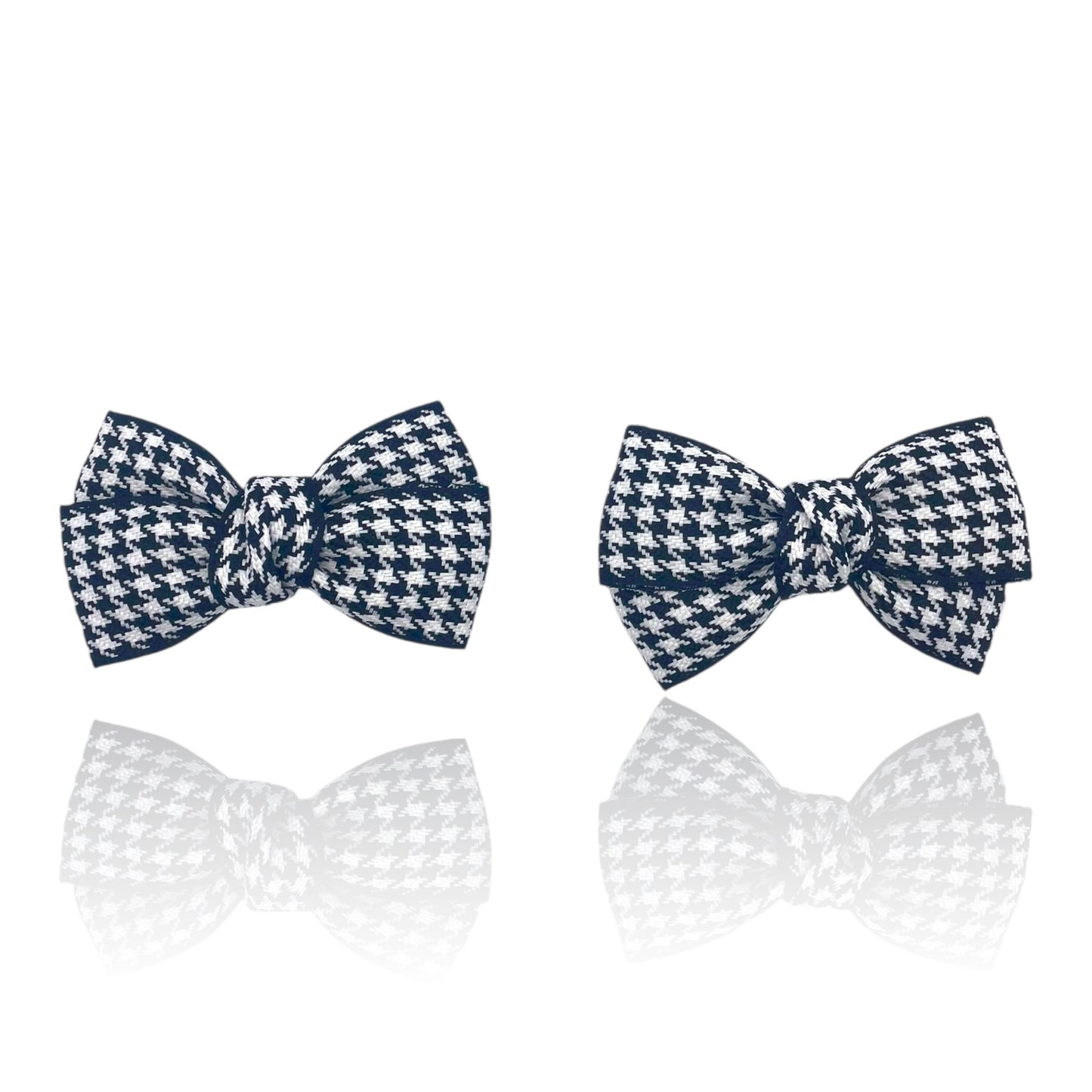 Houndstooth Chic Bows