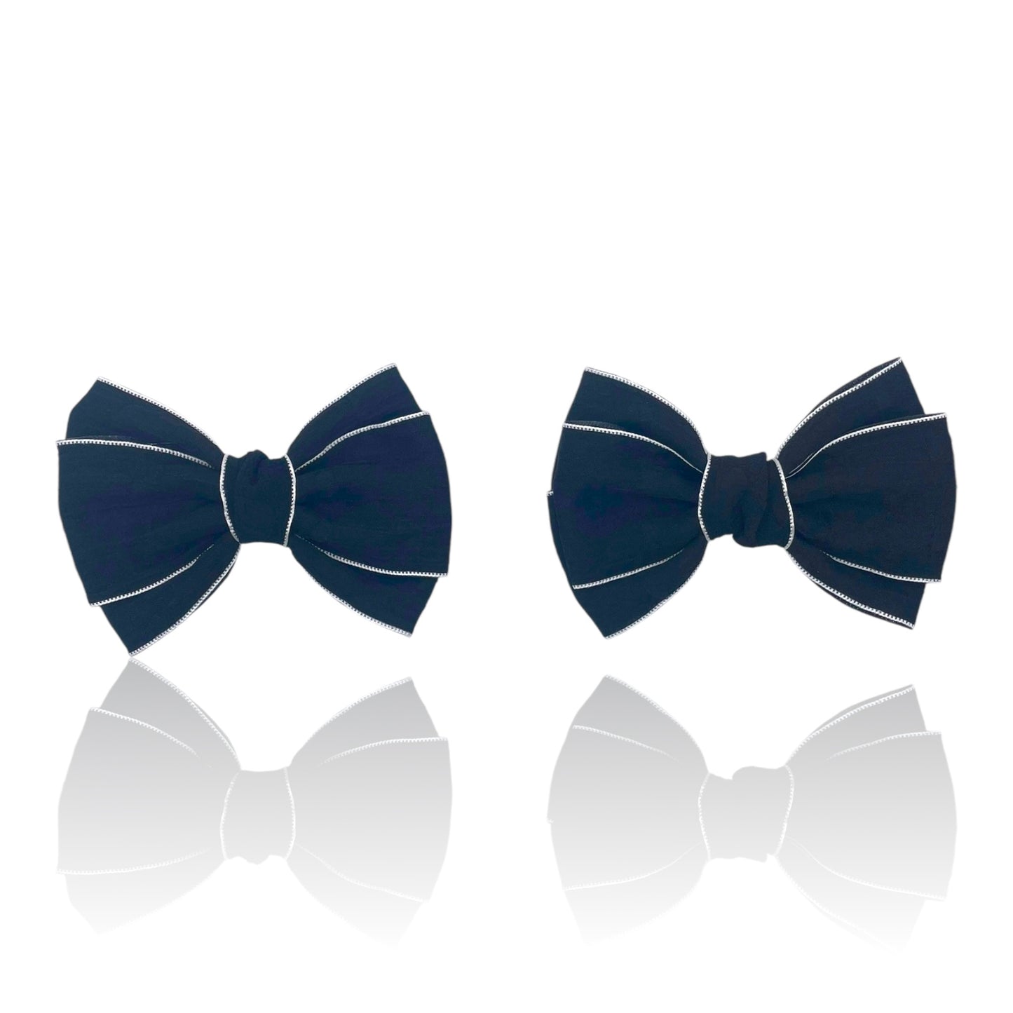 Sharp Edge Black Bows