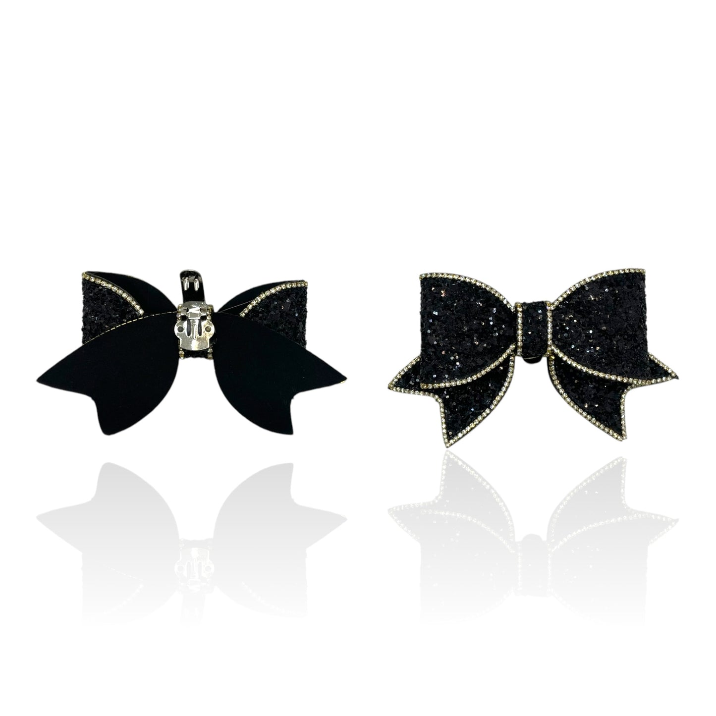 Midnight Sparkle Bow