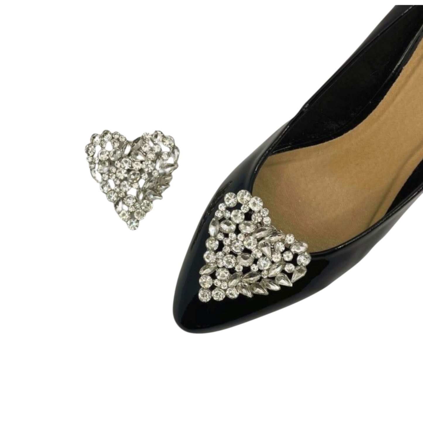 Sparkling Heart Rhinestone