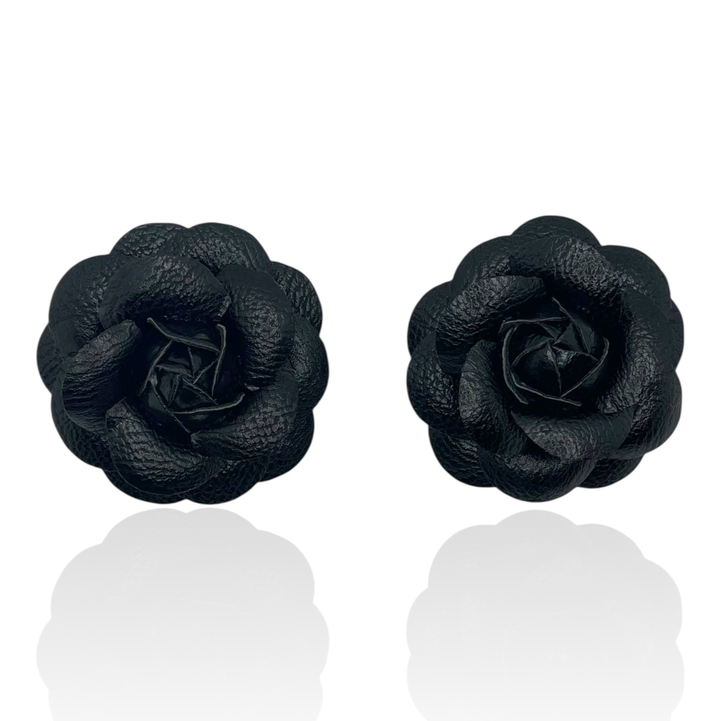 CC Camellia Clips – Black