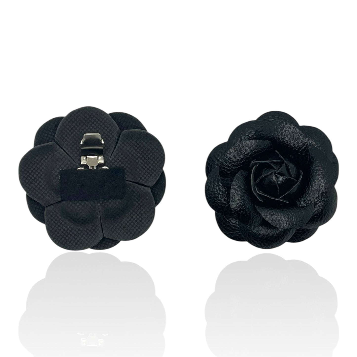 CC Camellia Clips – Black
