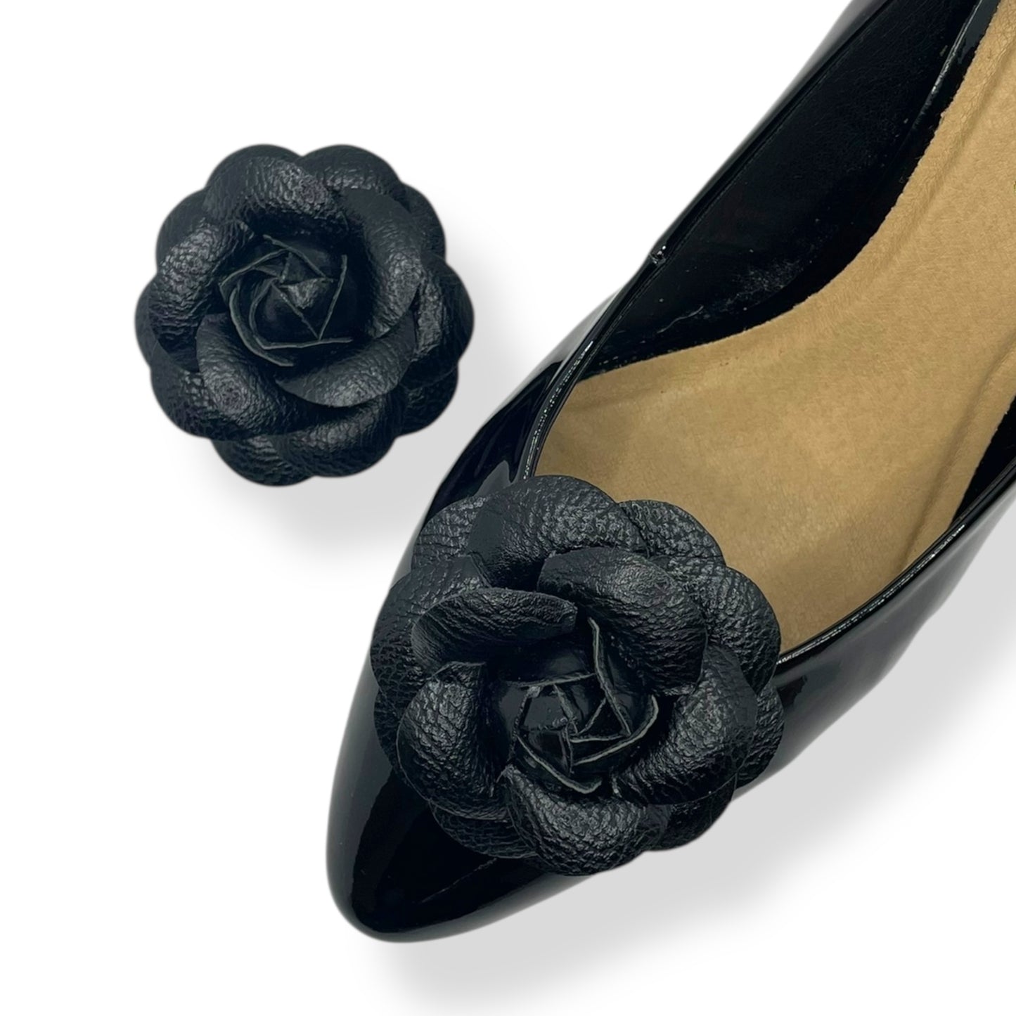 CC Camellia Clips – Black