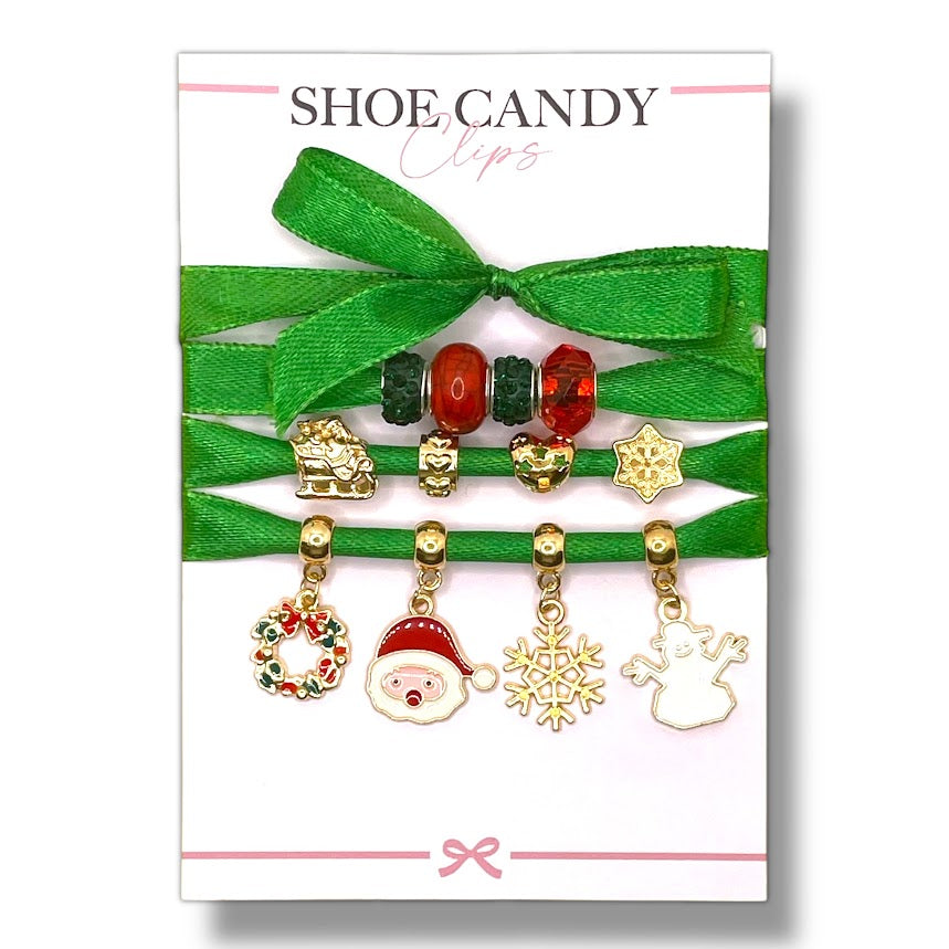 Festive Cheer Christmas Shoelace Bead Set