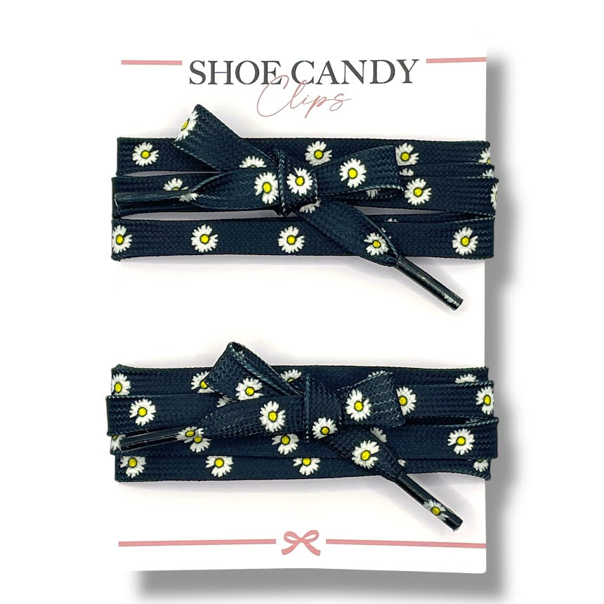 Midnight Daisy Laces