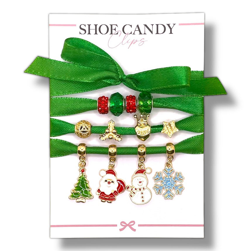 North Pole Magic Christmas Shoelace Bead Set