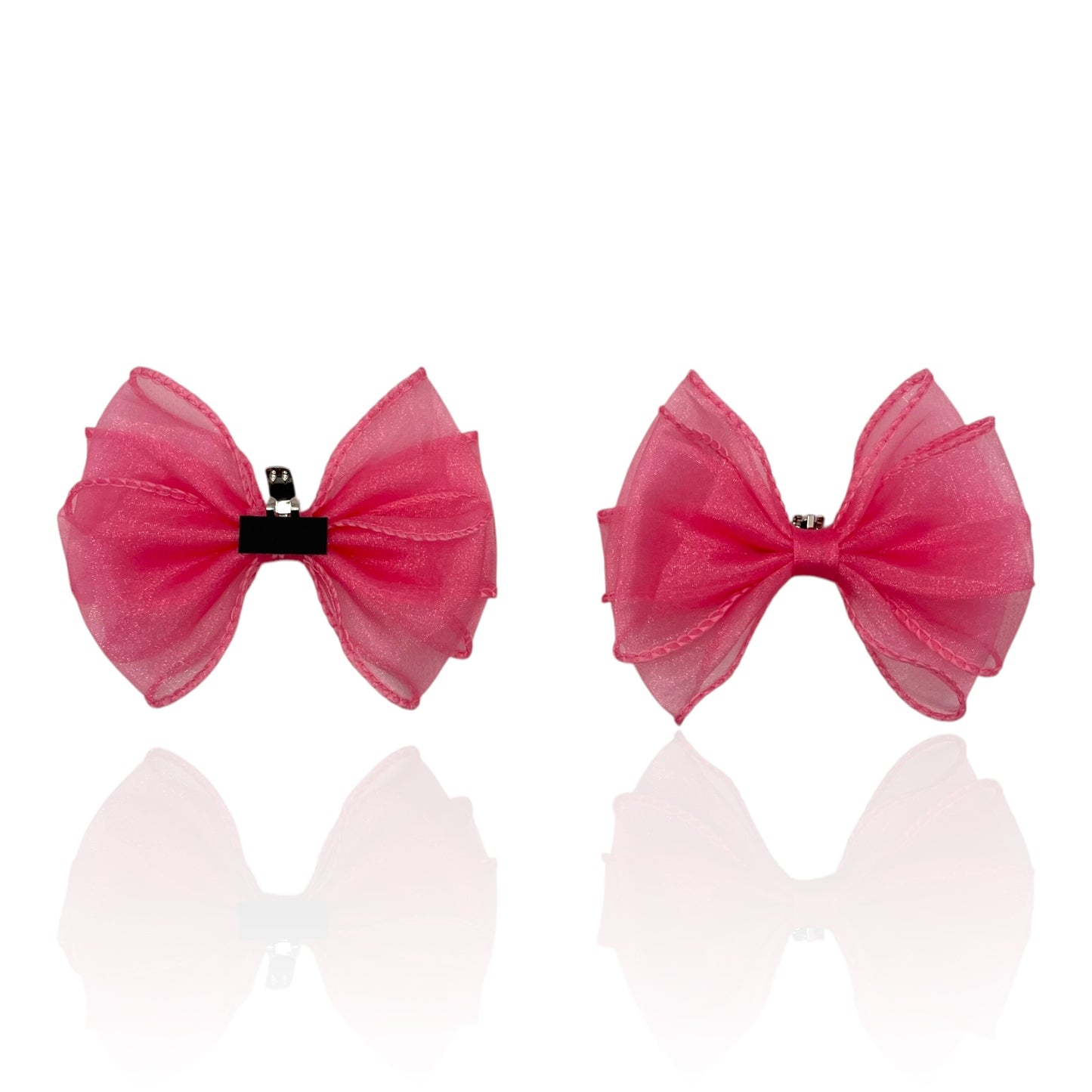 Hot Pink Organza Bow