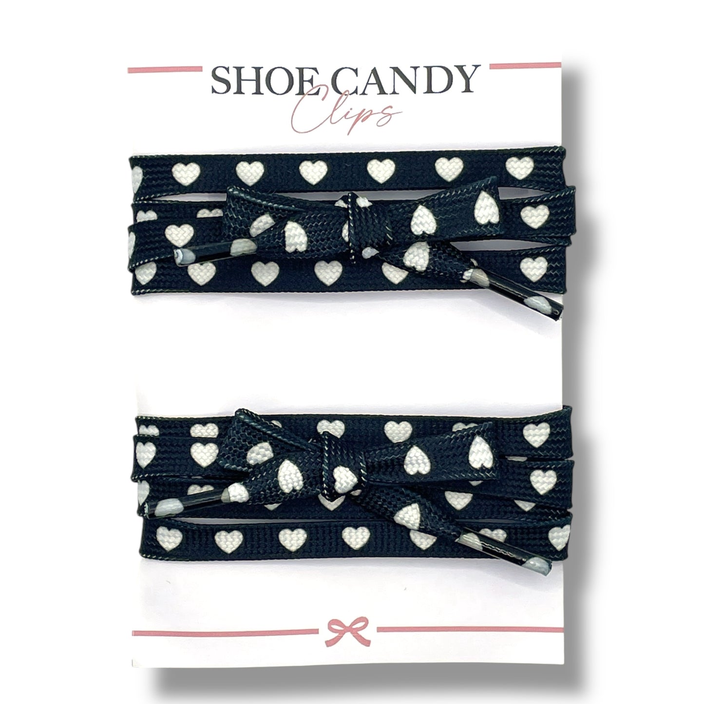 Midnight Heart Laces