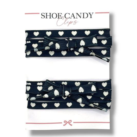 Midnight Heart Laces