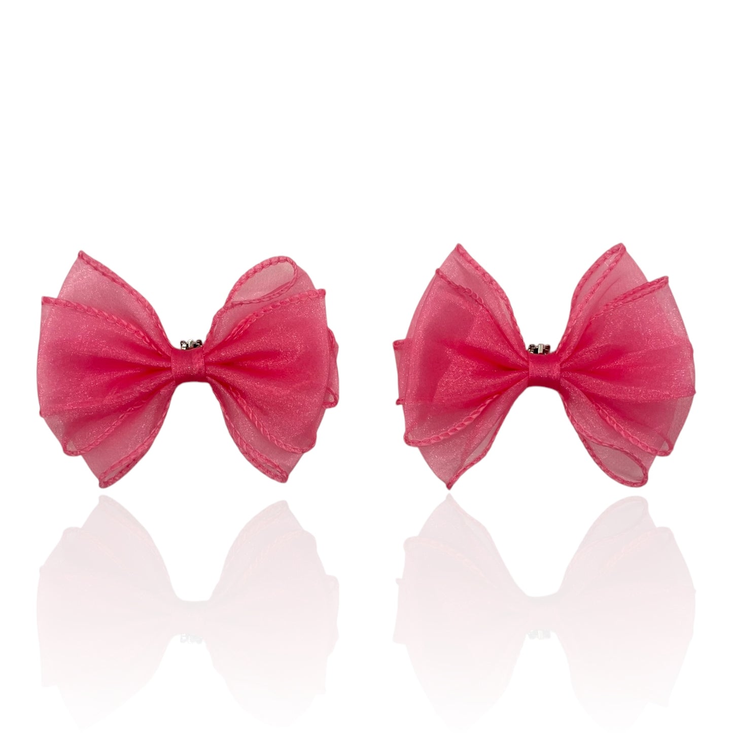 Hot Pink Organza Bow