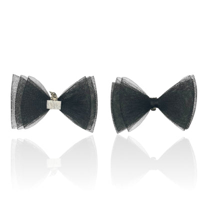 Triple Tulle Bow