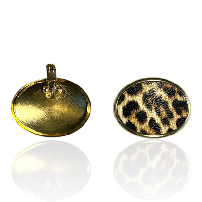 Leopard Luxe Oval