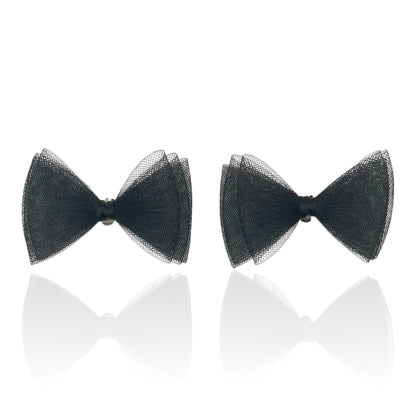 Triple Tulle Bow