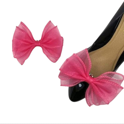 Hot Pink Organza Bow