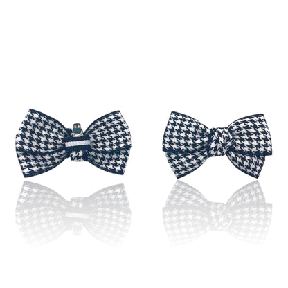 Houndstooth Chic Bows