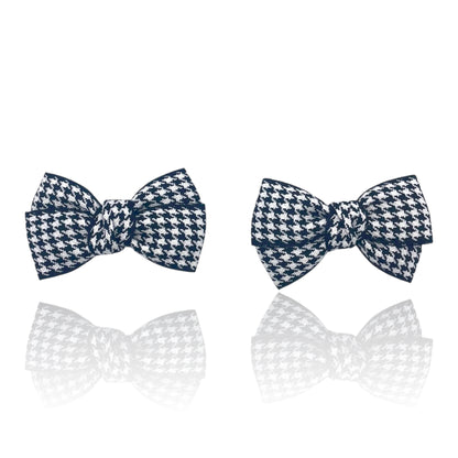 Houndstooth Chic Bows