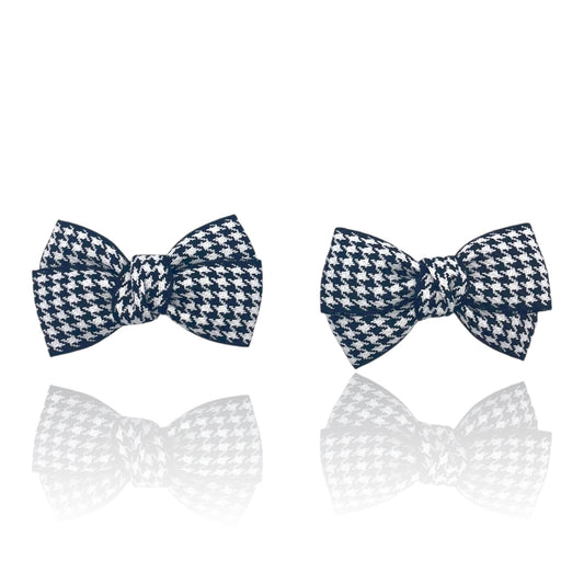 Houndstooth Chic Bows