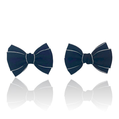 Sharp Edge Black Bows