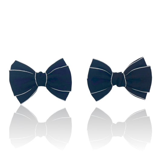 Sharp Edge Black Bows