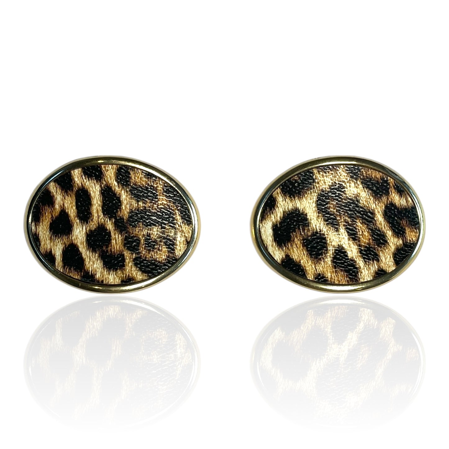 Leopard Luxe Oval