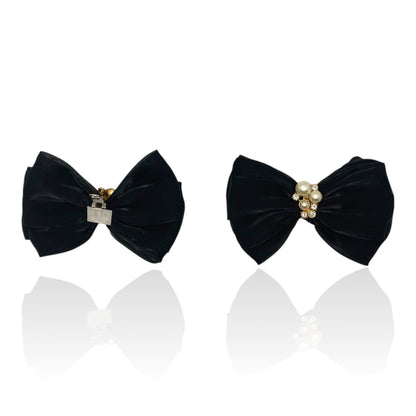 Sophisticated Charm Black Bow