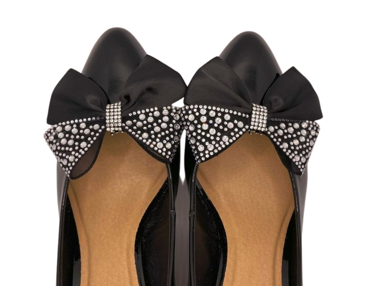 Glimmer Glam Black Bow