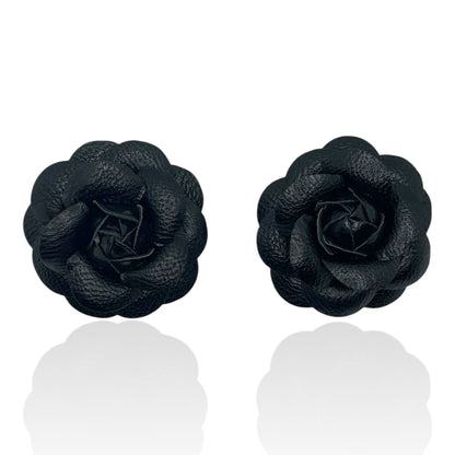 CC Camellia Clips – Black