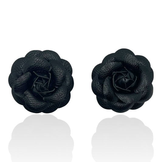 CC Camellia Clips – Black