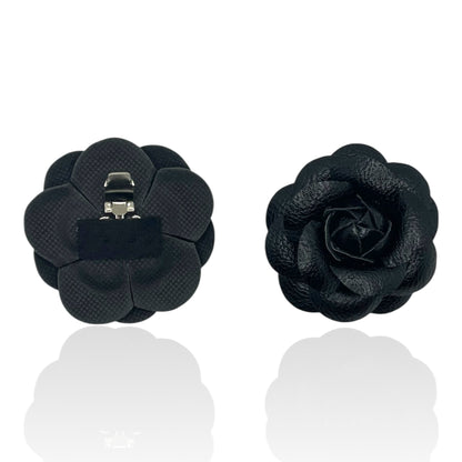 CC Camellia Clips – Black
