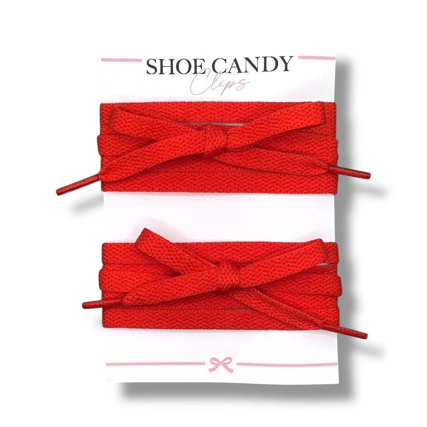 Candy Apple Red Laces