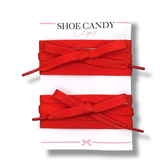 Candy Apple Red Laces