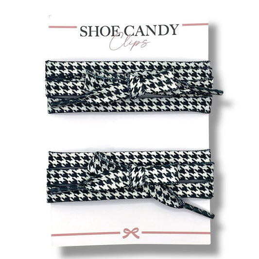 Classic Houndstooth Laces