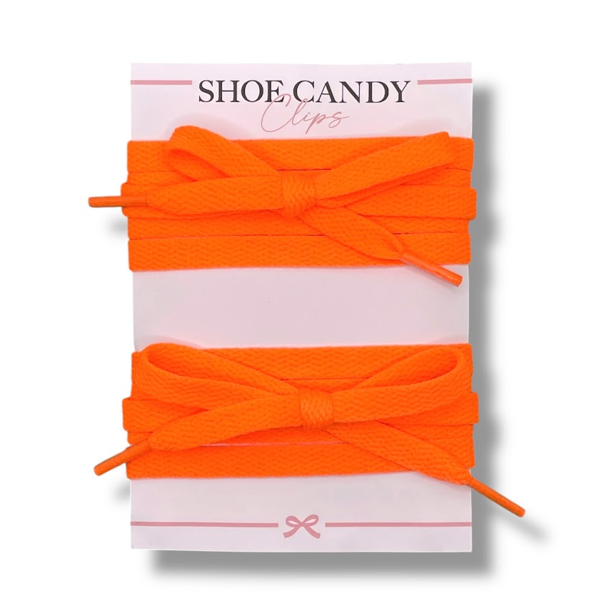 Electric Tangerine Laces
