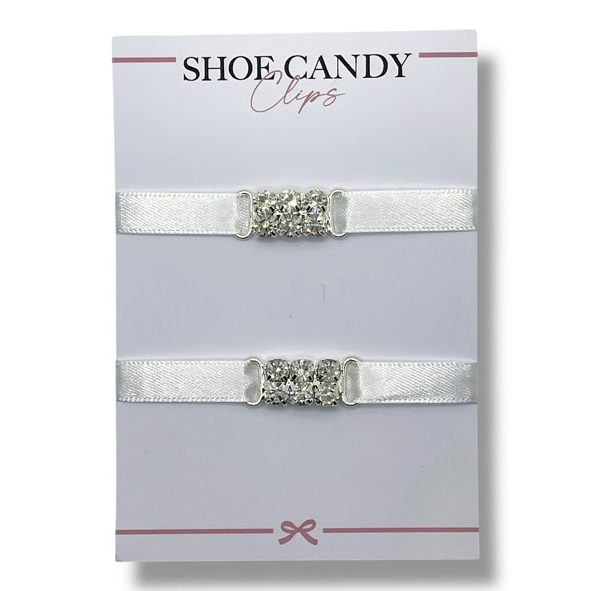 Petite Crystal Cluster Lace Bars